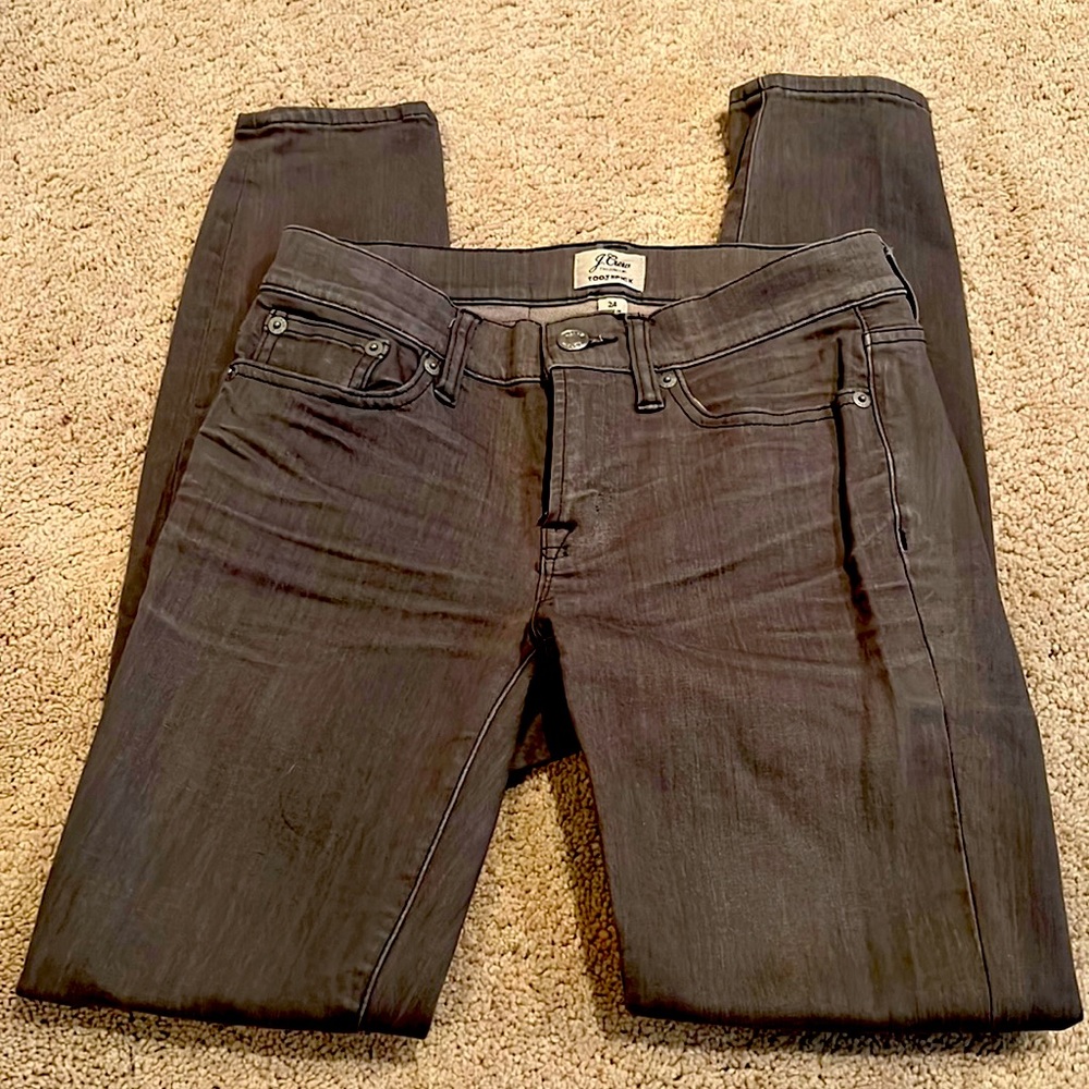 J CREW toothpick jeans